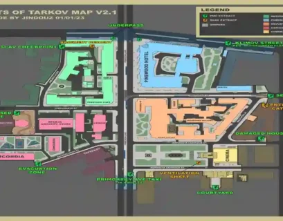 Streets of Tarkov Map