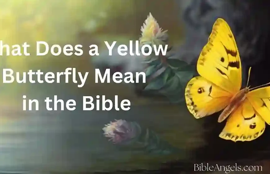 Yellow butterfly meaning